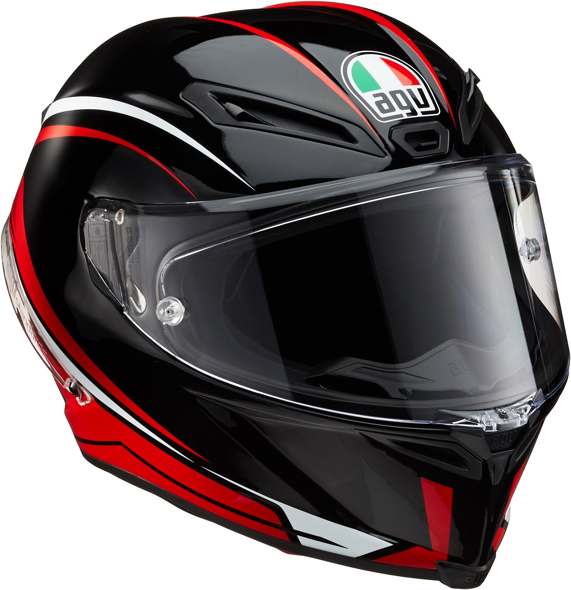 AGV Corsa R E2205 Multi PLK, Arrabbiata Black/Red, Size L