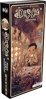 Dixit Harmonies Board Game EXPANSION | Storytelling Game for Kids and Adults | Fun Family Board Game | Creative Kids Game | Ages 8 and up | 3-6 Players | Average Playtime 30 Minutes | Made by Libellud