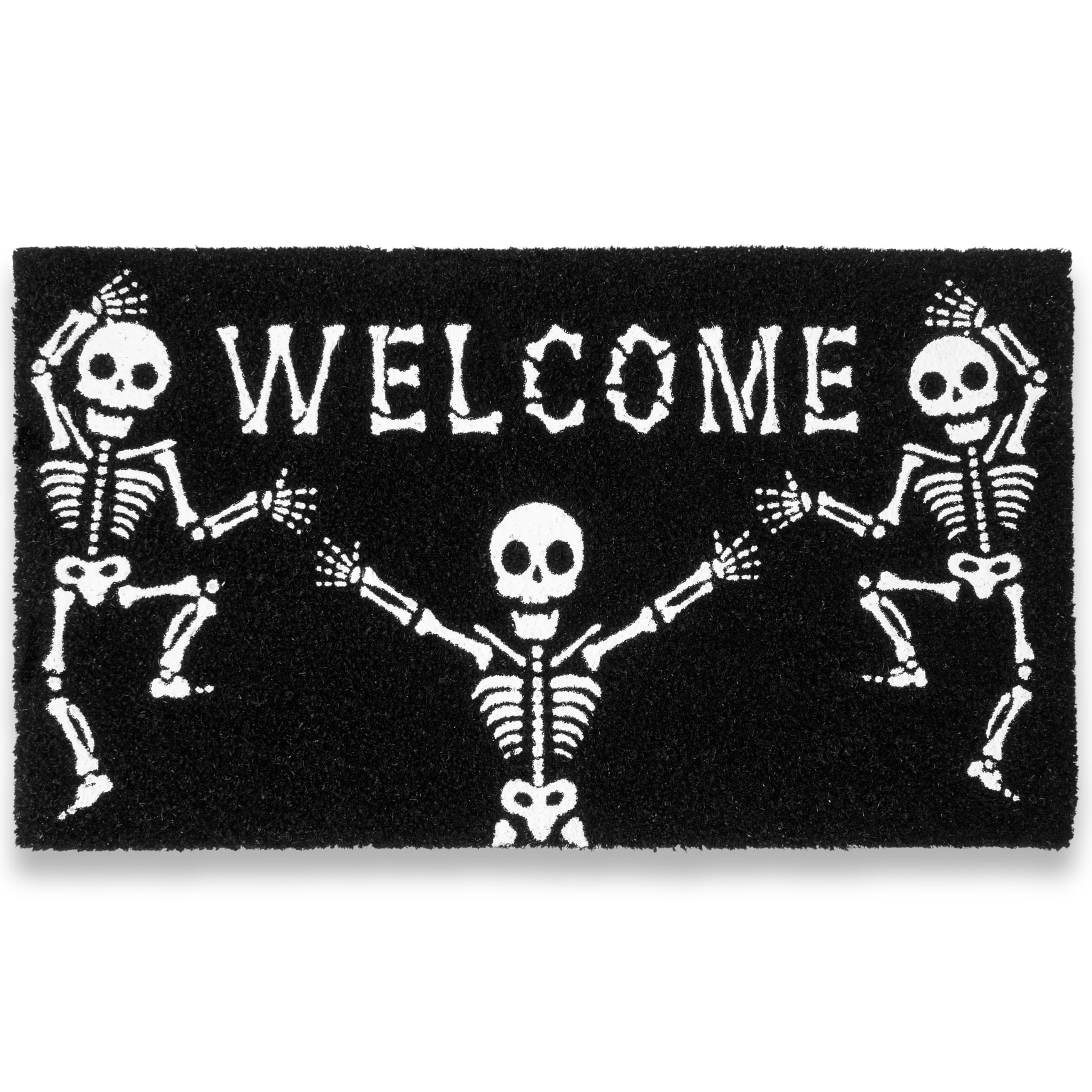 Amazon.com: MAINEVENT Skeleton Door Mat 30x17 Inch, Skeleton  display picture 1