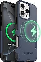 Vista 19 de OtterBox Funda para iPhone 16 Commuter Series - Baby Blue Jeans