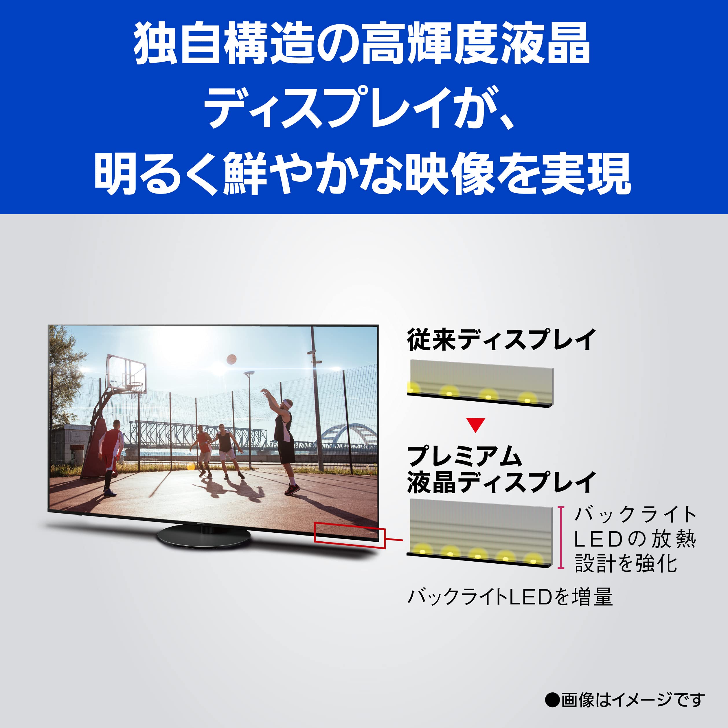 Amazon | パナソニック 75V型 4Kダブルチューナー内蔵 液晶 テレビ TH