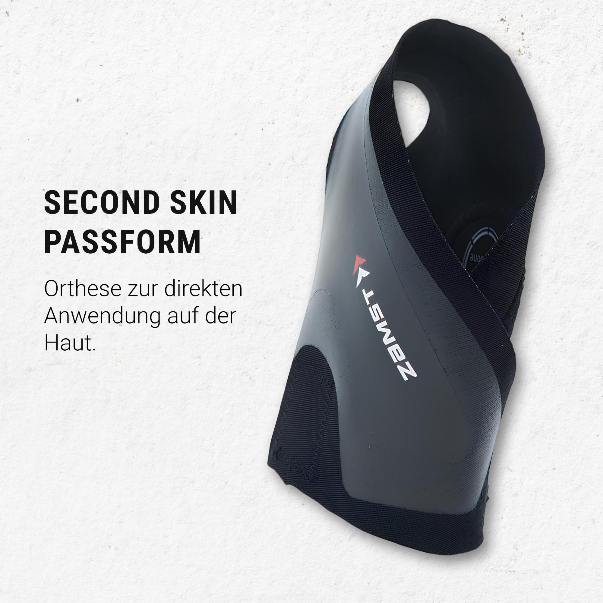 Zamst Filmista Ankle Ultra-Dünne Sprunggelenkbandage - Verstellbare Stabilisierende Bandage Fußgelenk für Verstauchte Knöchel - Zum Sport (L, Right)