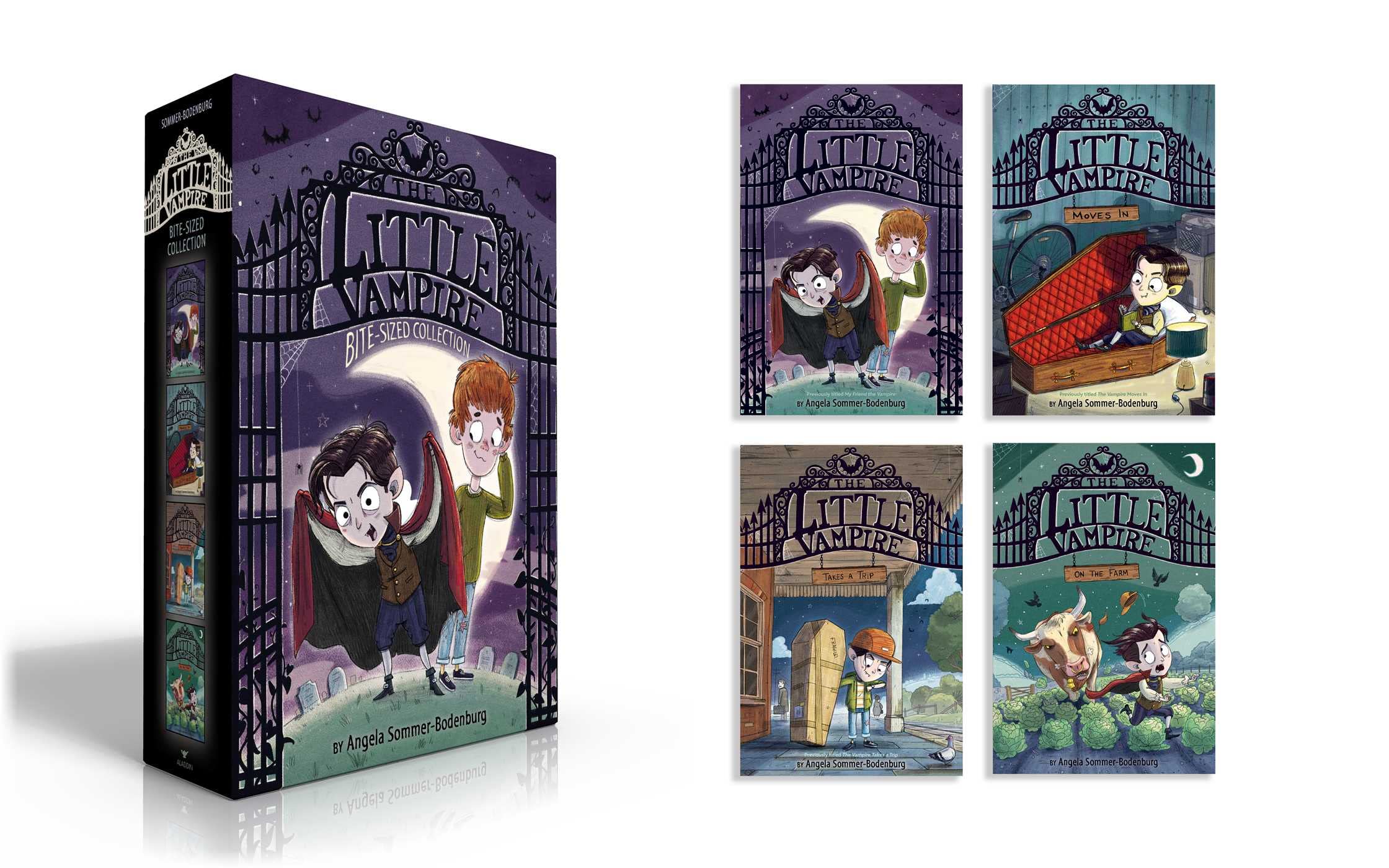 The Little Vampire Bite-Sized Collection (Boxed Set): The Little Vampire; The Little Vampire Moves In; The Little Vampire Takes a Trip; The Little Vampire on the Farm