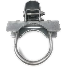 Pressed Steel Industrial Griptite Bulldog Hinge for Chain Link Gate - ONE Pair Pack 4" INCH