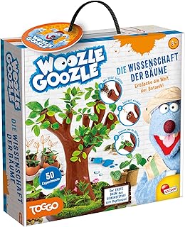 Lisciani - Woozle Goozle - The Botanical Laboratory - Educational and Scientific Game - Greenhouse for Building - Cultivating Plants - For Children from 8 Years