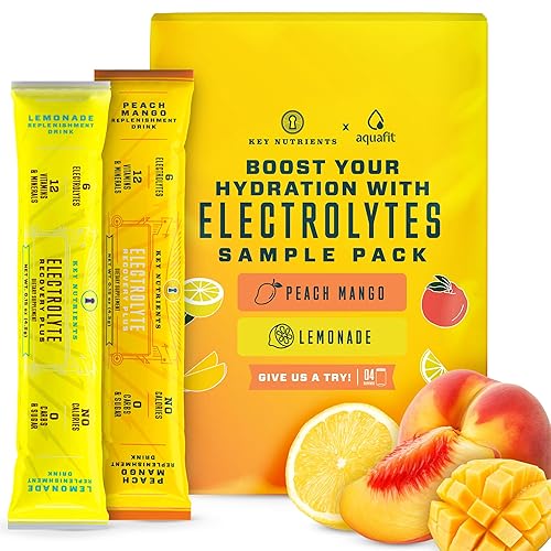 KEY NUTRIENTS Hydration Packets - 2 Delicious Flavors in Electrolytes