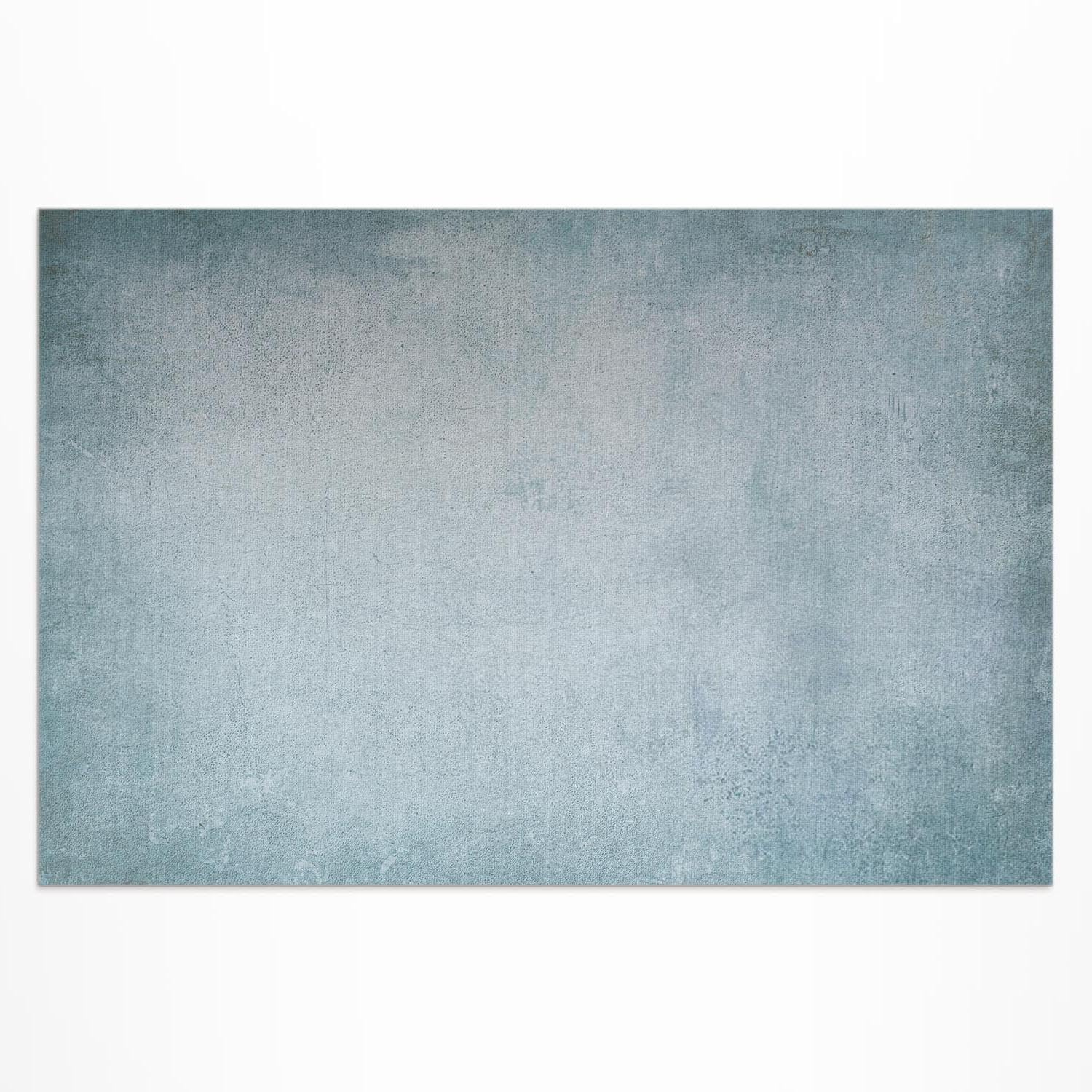 Tapis d'extérieur balcon et jardin béton bleu imperméable 100x150 cm