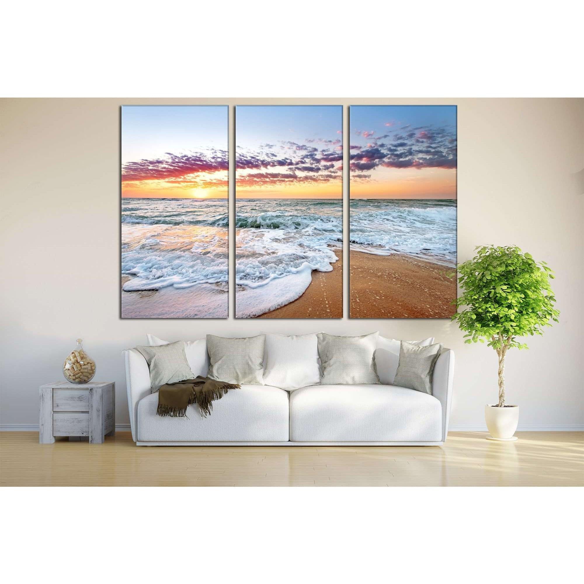 Impression sur toile marine Beach Print №751 grand format premium - 3
