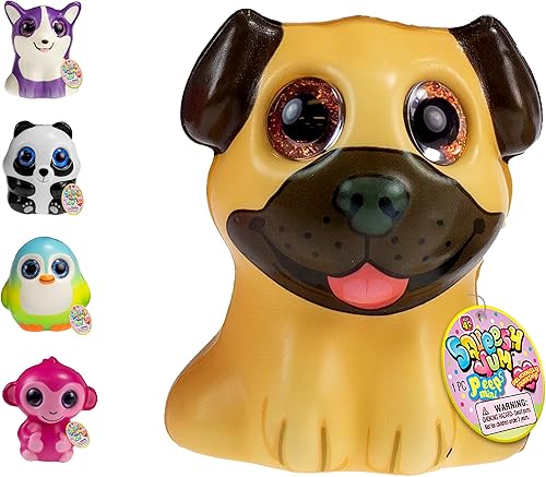 JA-RU Mini animales de espuma (1 juguete de espuma surtido) 3.5 pulgadas de levantamiento lento juguetes para ansiedad esponjosos. Pelotas