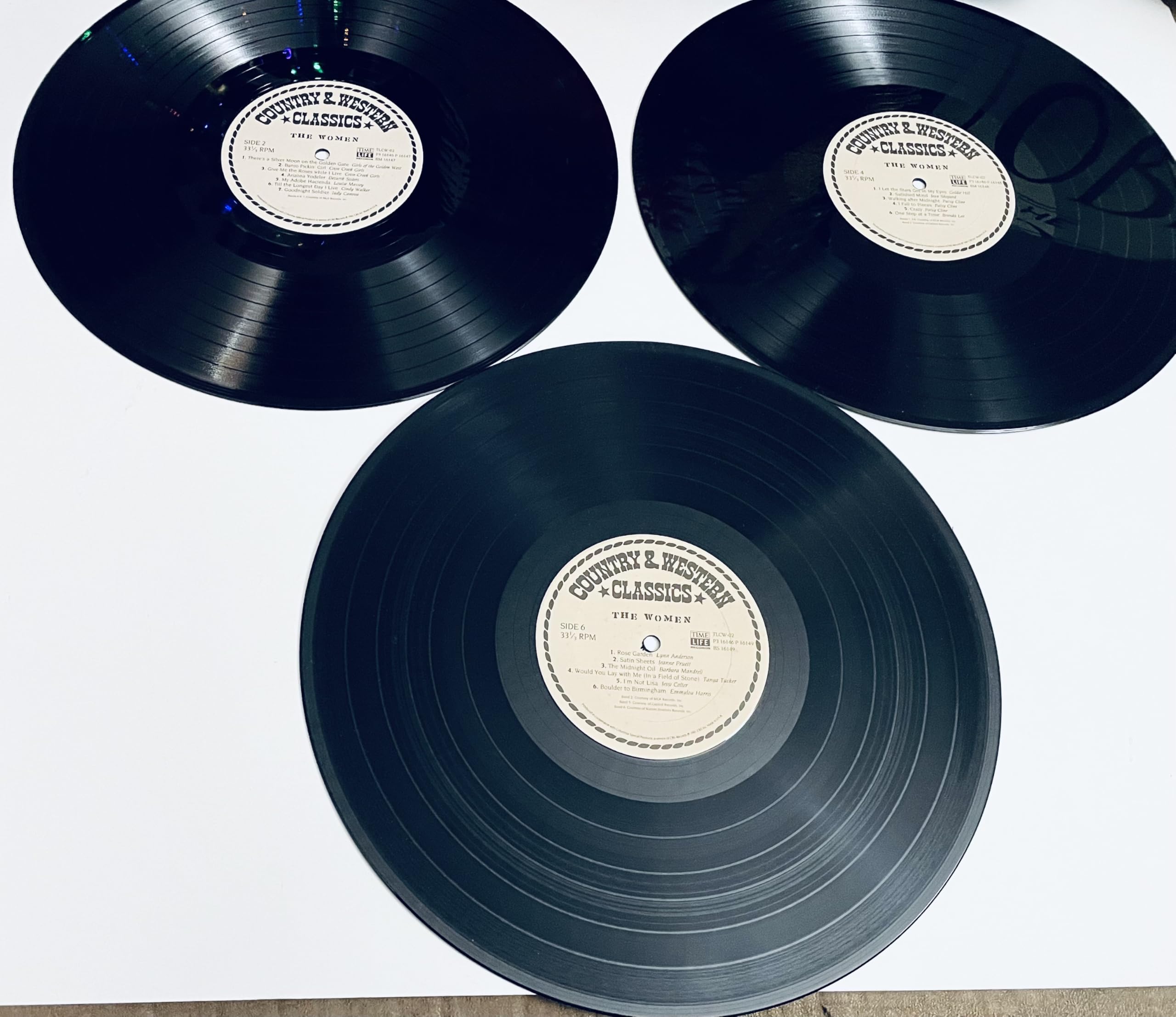 Country & Western Classics - The Women, Vinyl LP 3 Record Boxed Set