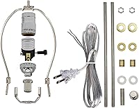 Vista 5 de Creative Hobbies ML94KIT Kit de lámpara premium con todas las piezas para diseño o reparación de lámparas de bricolaje (latón antiguo)