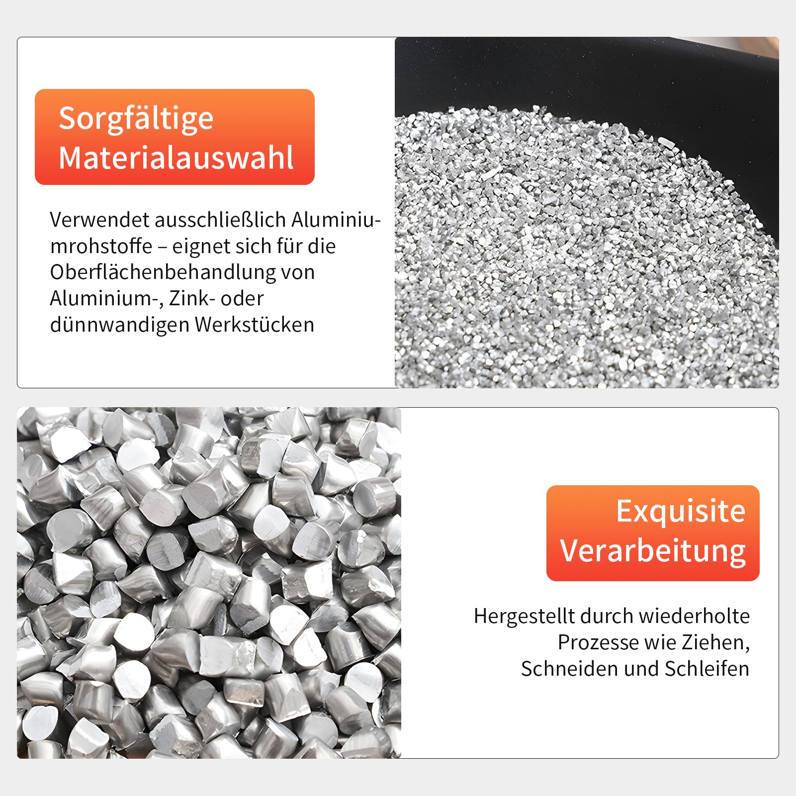 Pellet di alluminio grezzo al 99,6% di elevata purezza da 1 libbre,Lingotto di alluminio per colata di metallo,Fusione del metallo,Fai da te,Reazioni chimiche