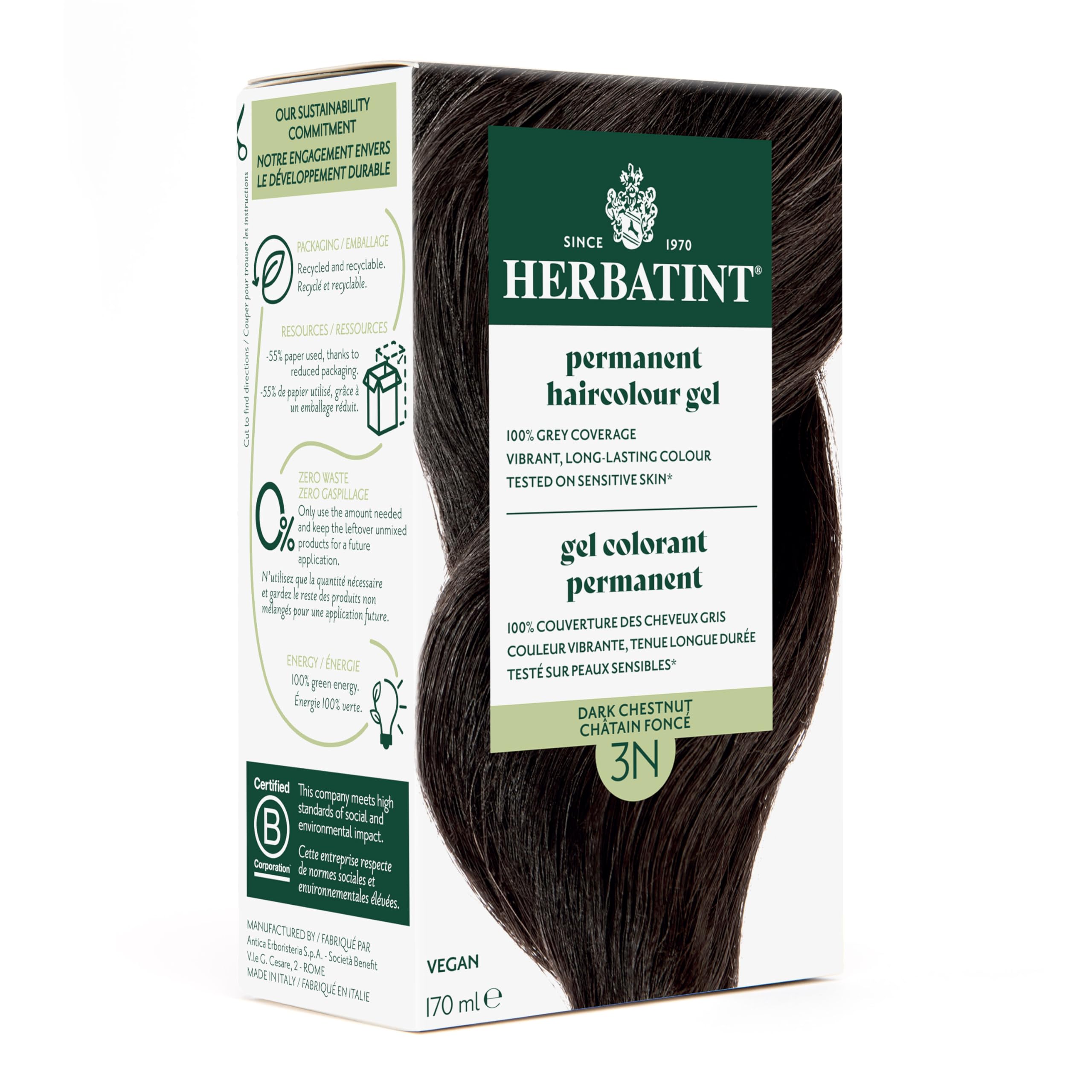 HerbatintHair Dye 3N Dark Chestnut