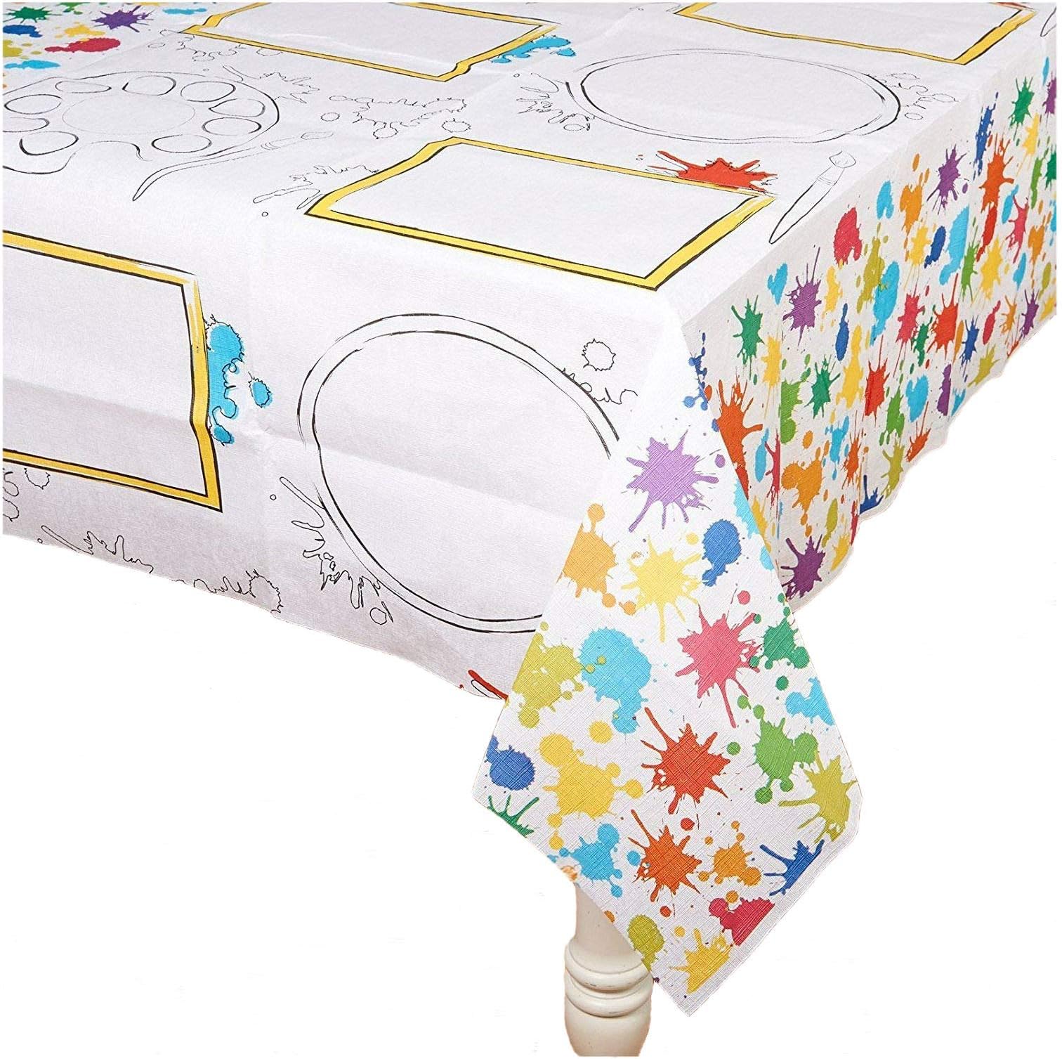 Creative Converting Art Party Activity Table Cover