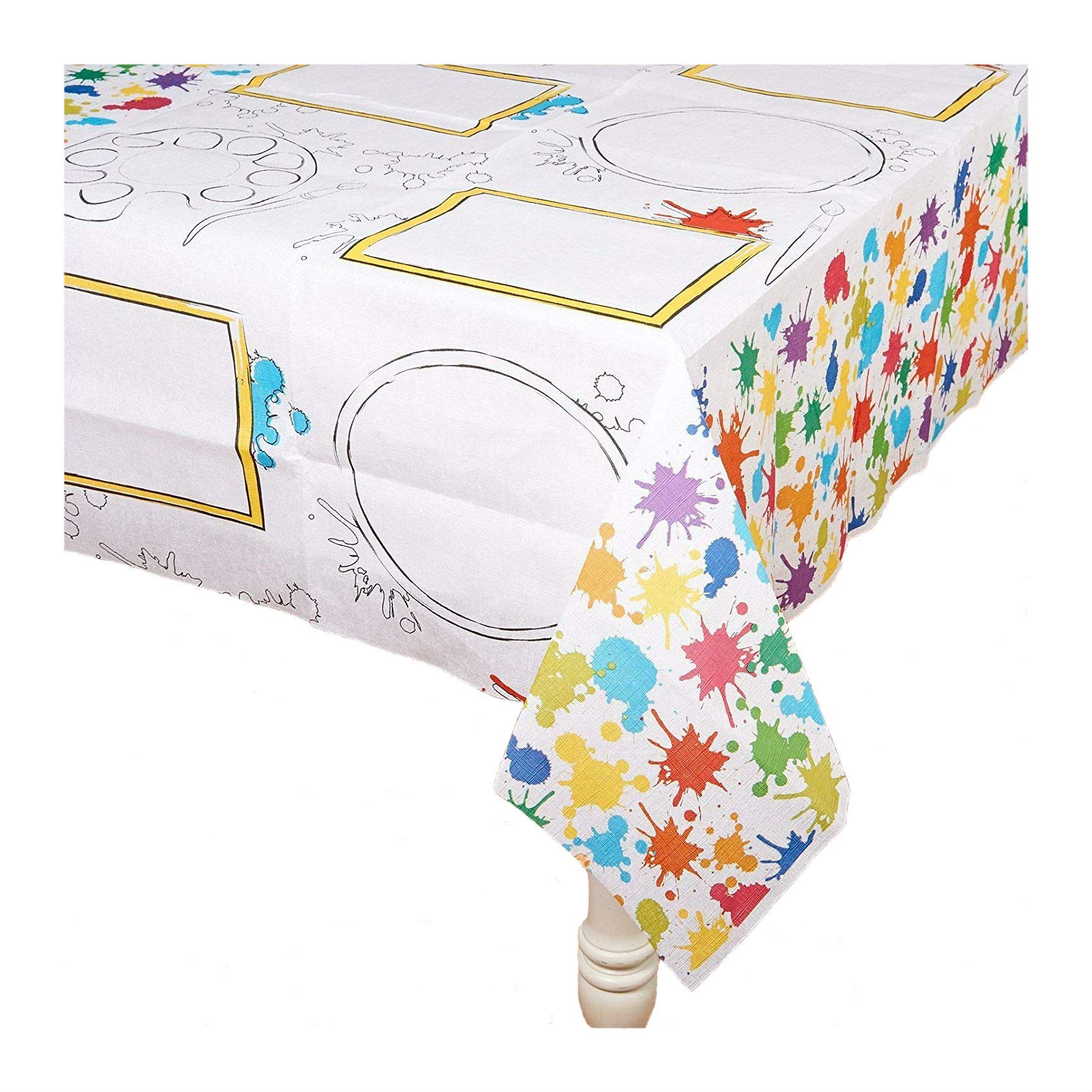 Creative Converting Art Party Activity Table Cover