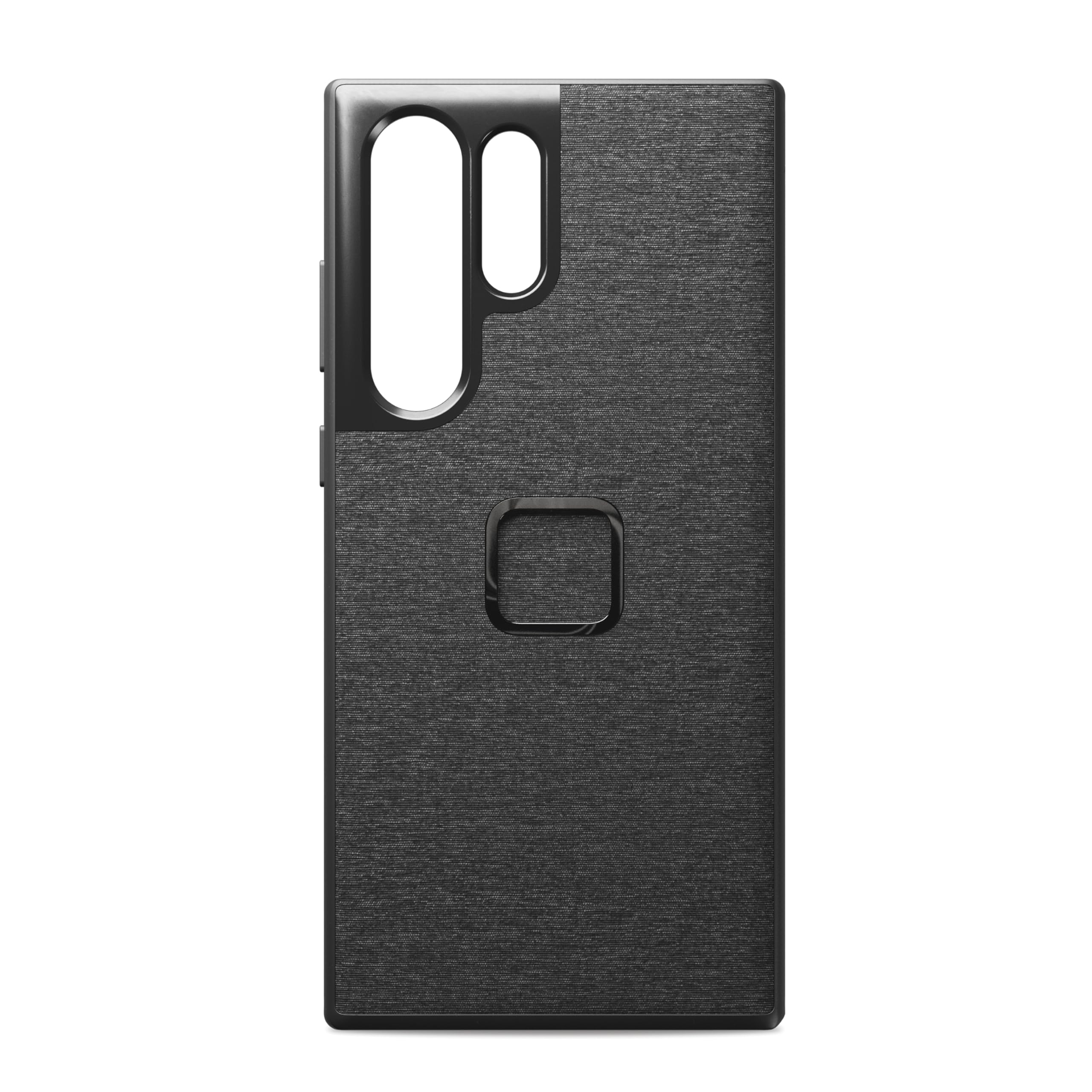 Mobile Everyday Phone Case for Samsung Galaxy S23 Ultra, Charcoal, Slim Profile, Drop Protection, Weatherproof Fabric Shell, SlimLink Connects to Mobile Mounts & Gear Gray