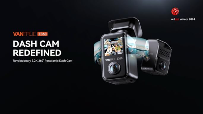アクセサリー VANTRUE E360 Vantrue E360 Dash Cam: Your Ultimate Driving Companion