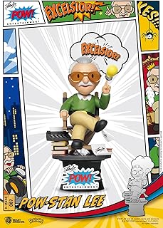 Beast Kingdom Stan Lee POW DS-087 D-Stage Statue, Multicolor