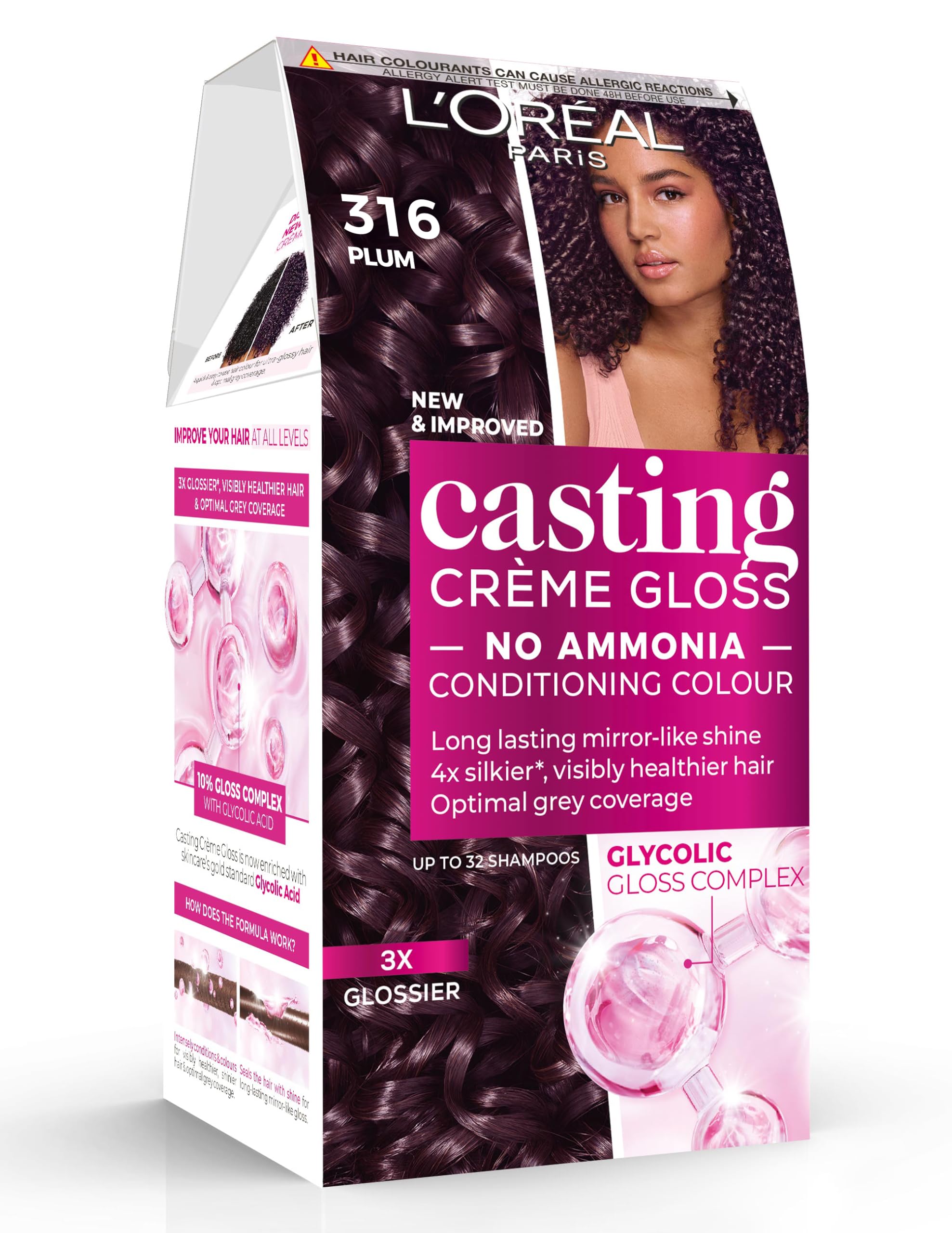 L’oréal Paris L'oreal Paris Casting Creme Gloss Hair Colourant 316 Plum