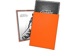 Protect Your Cards with Ultimate Guard Katana Sleeves (Orange)