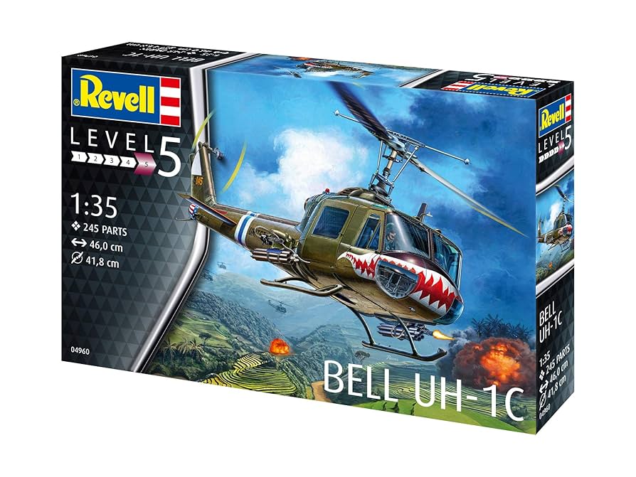 Amazon | ドイツレベル 1/35 アメリカ陸軍 ベル UH-1C