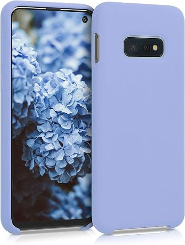 Miniatura 335 de kwmobile Funda Compatible con Samsung Galaxy S22 - Funda de teléfono de silicona TPU con acabado suave - Rojo Ruibarbo Piedra antigua,Azul