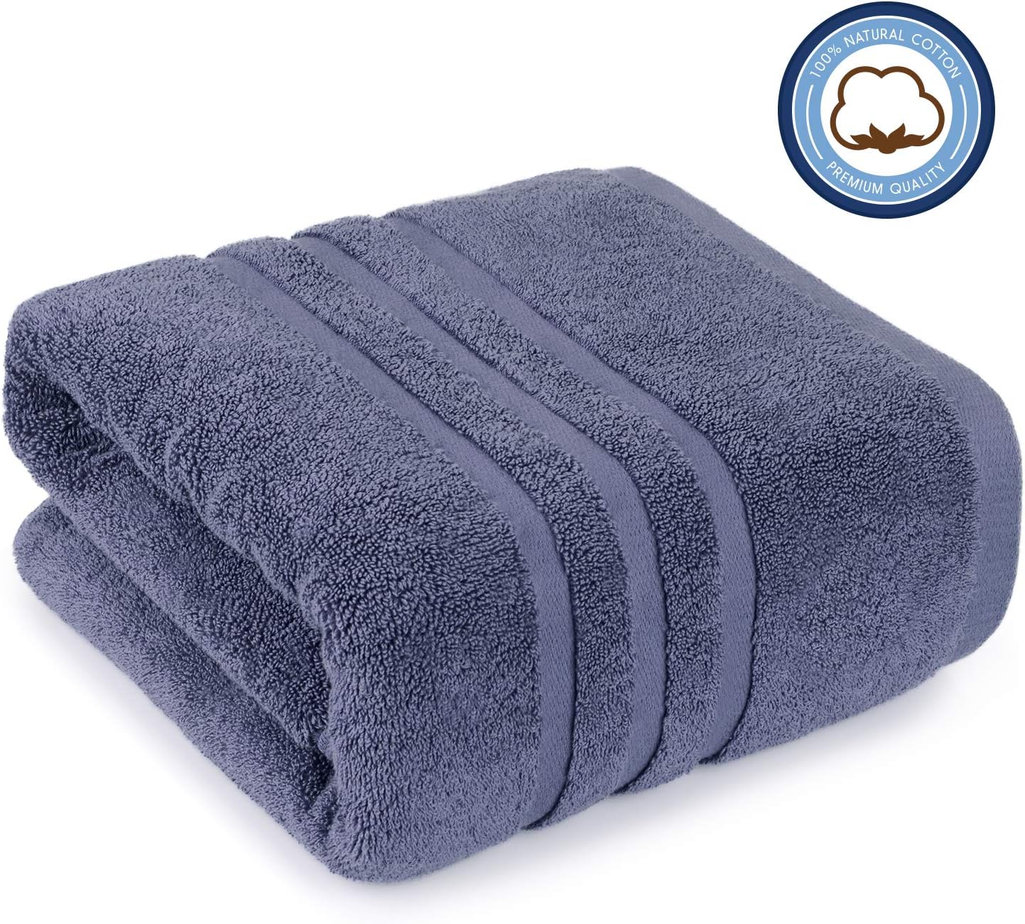 ESEOE Bath Towel 100% Cotton, 800G Super Absorbency, Multipurpose, Quick Drying, Maximum Softness, Machine Washable, 63 * 32 Inch (Type#1)