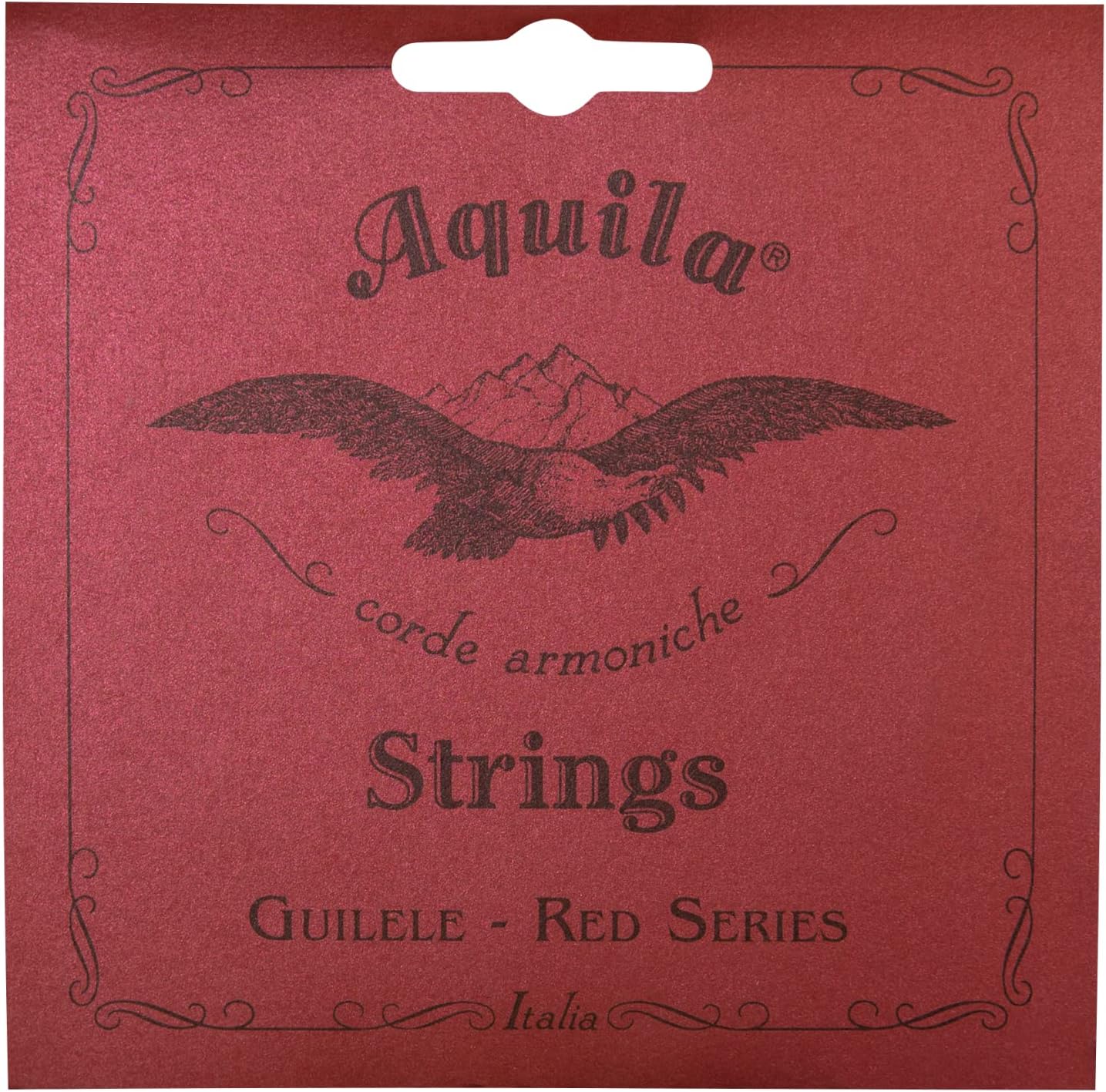 Aquila Reds aecGDA 133c Guitar Set A-Tuning Natural