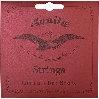 Aquila Set Cordes Guitalele e-a-d-G-B-E Red Series