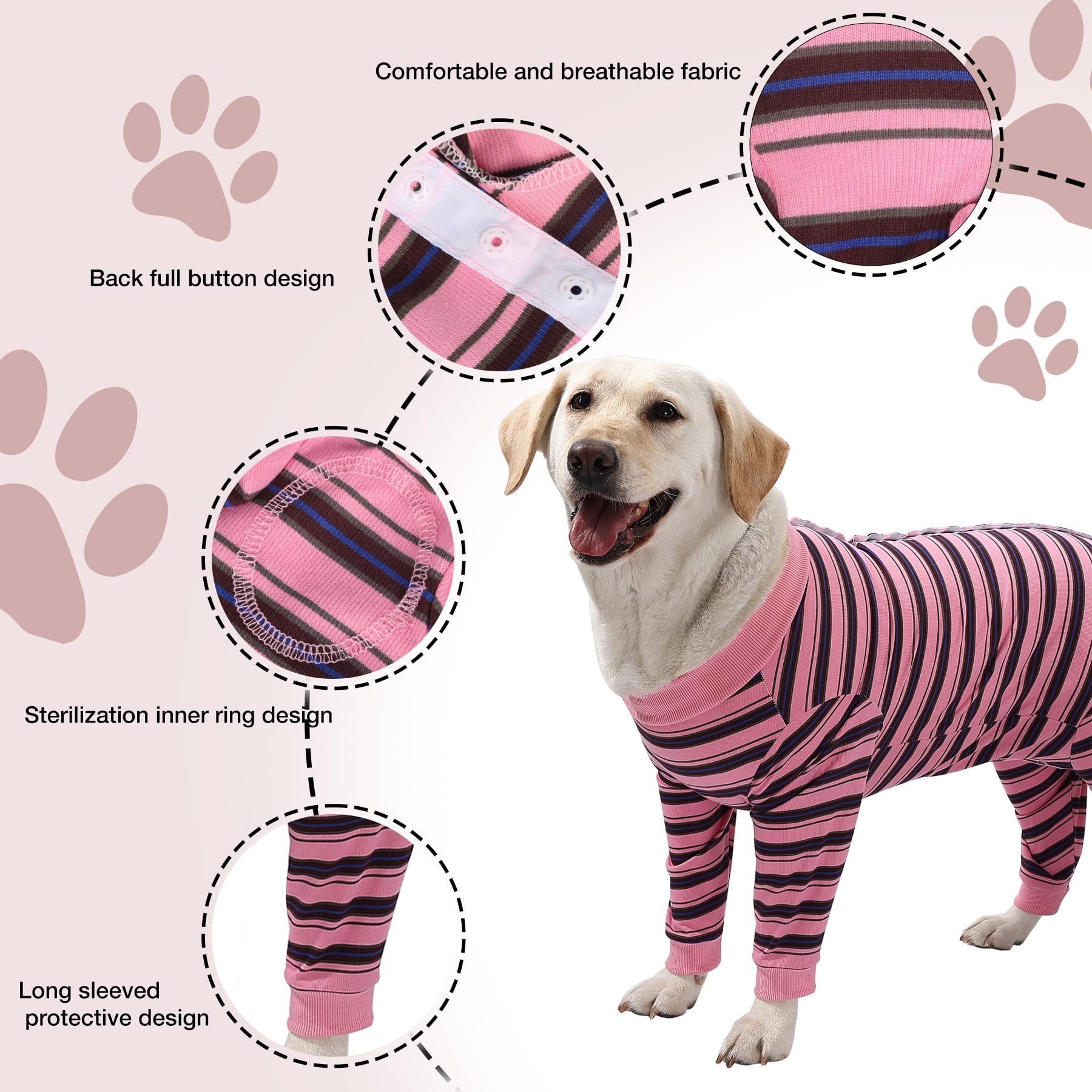 TQFlow Dog Recovery Suit - Image 3