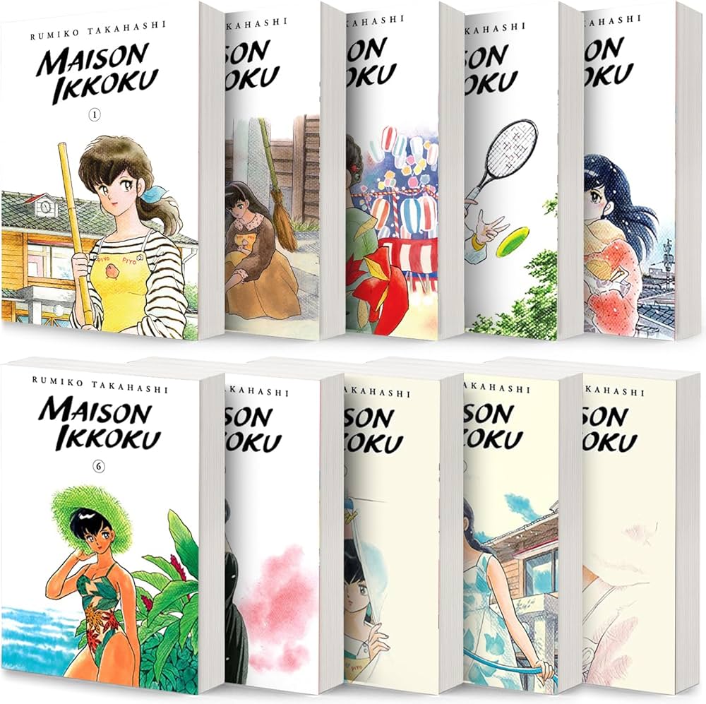 Maison Ikkoku Collector's Edition Complete Manga Set Vol. 1-10 by