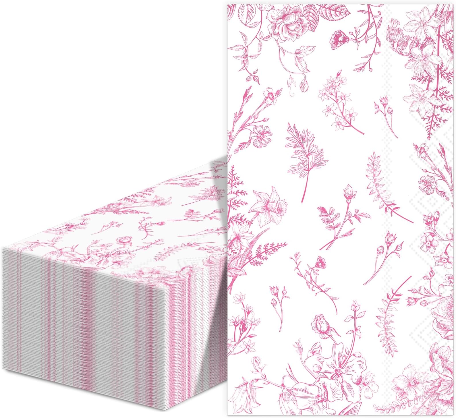 Fringe Cocktail Napkins (Set of 4) - Press for Rosé main image 1