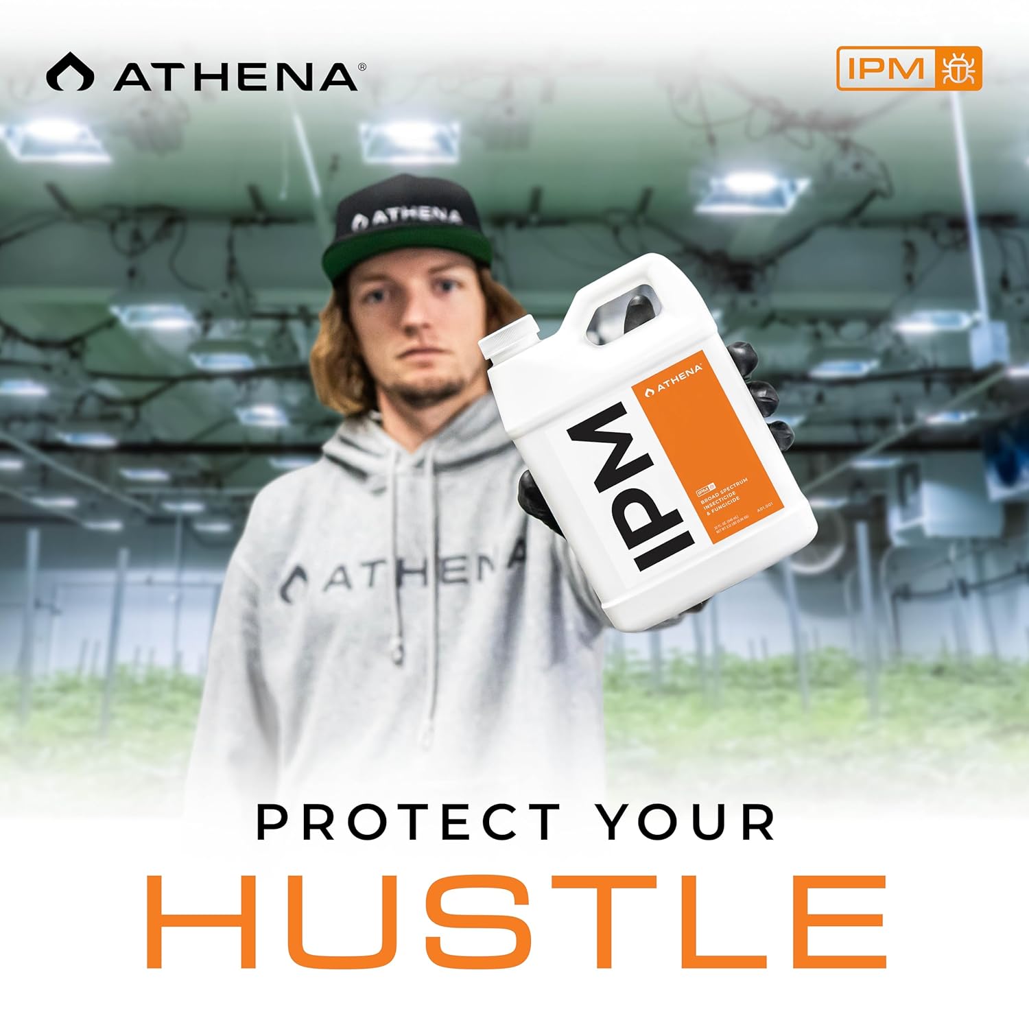 Athena IPM Plant Pest Control Solution | Broad Spectrum Fungicide & Insecticide for Indoor and Outdoor Plants | Supports Control of Spider Mites, Powdery Mildew, and Common Plant Pests | 32 Ounce