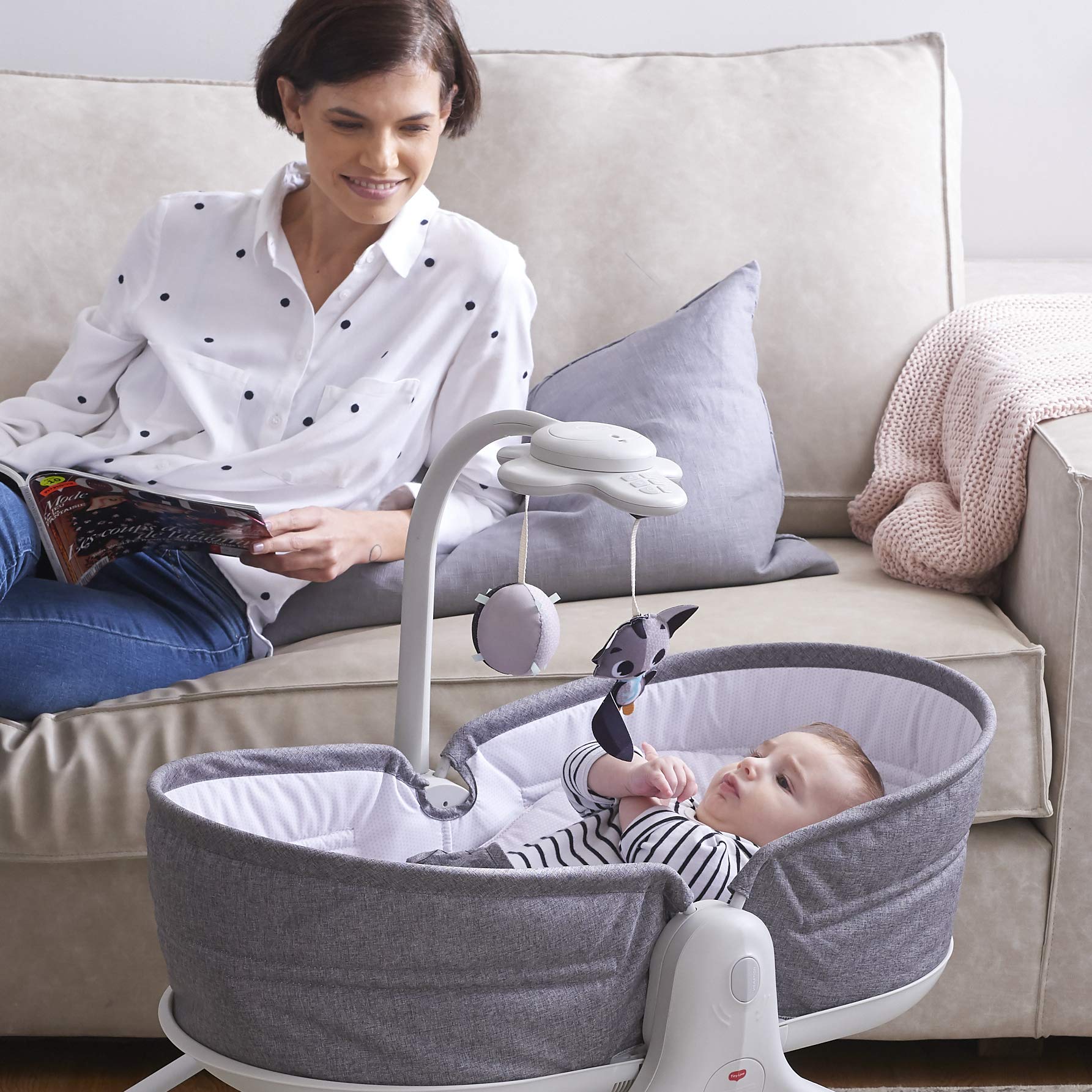 Tiny Love 3 en 1 Rocker Napper, Redesign Grey