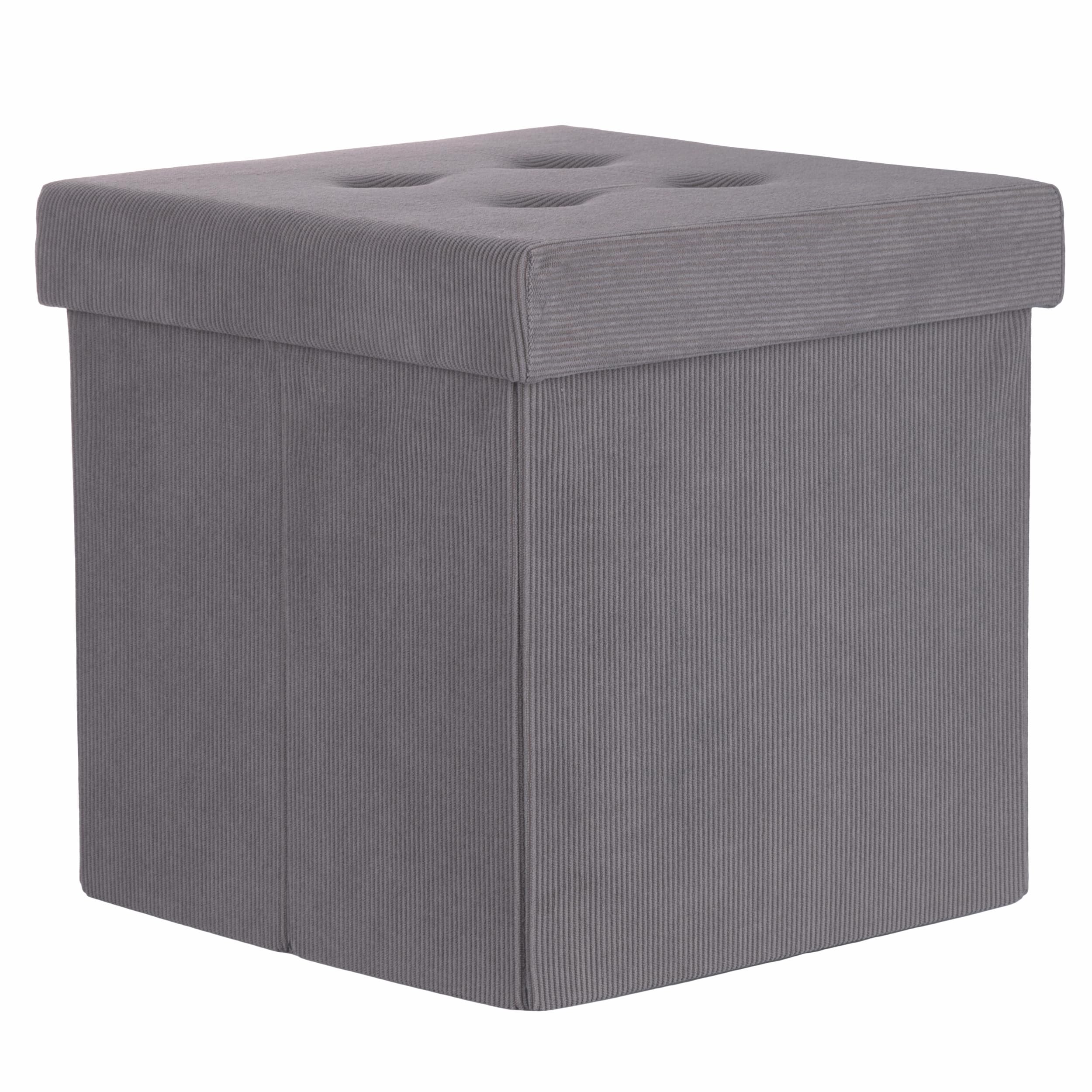 Pouf de Rangement Galileo pour Cacher le Bazar du Salon Rapidement