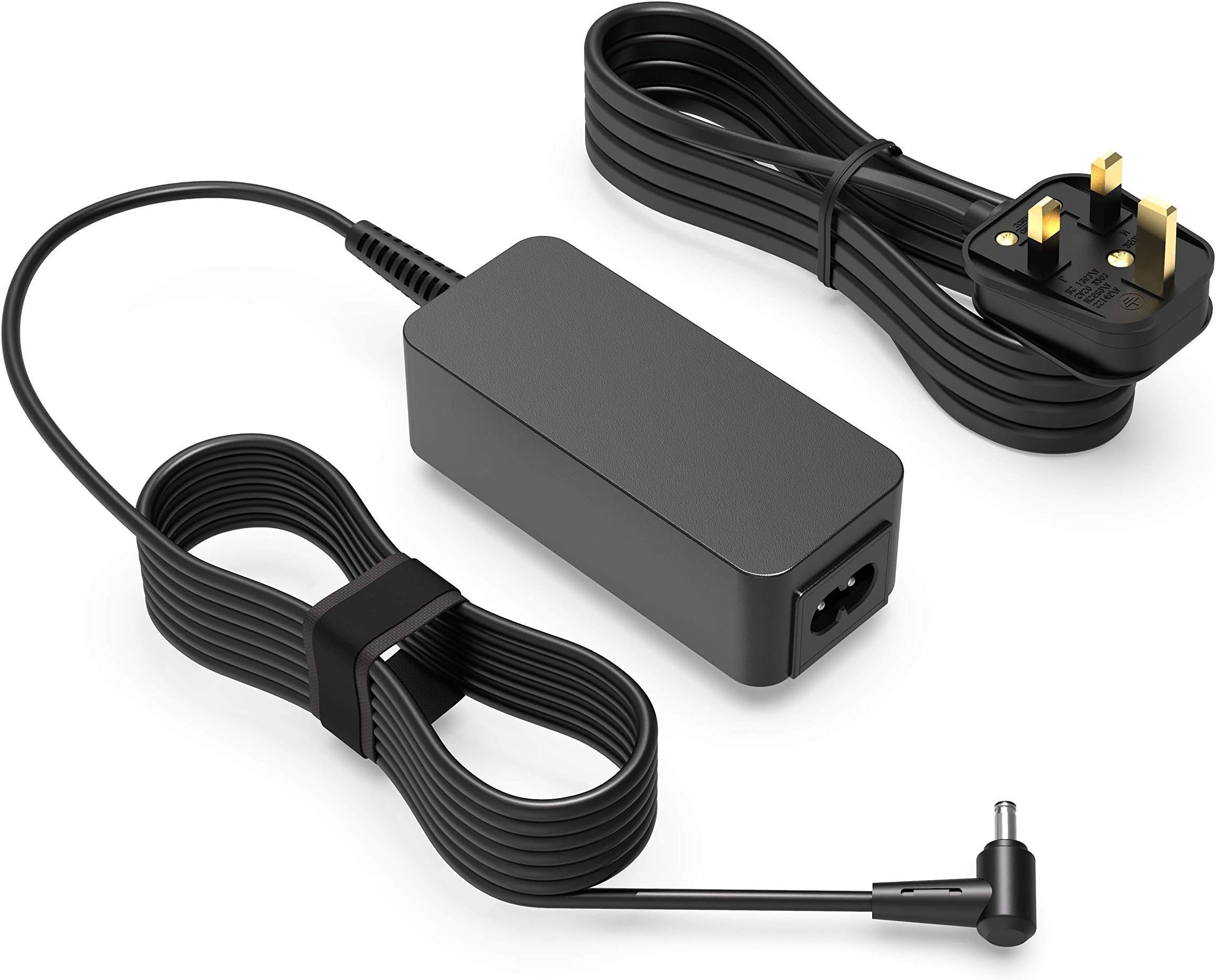 65W AC Charger Adapter Fit for Asus X705MA X705M X705 X550C X550CA X555L X555LA X550L X555Y X502C K501U K550 K550CA X401A Q301 Q301L Q301LA Laptop Power Supply Cord