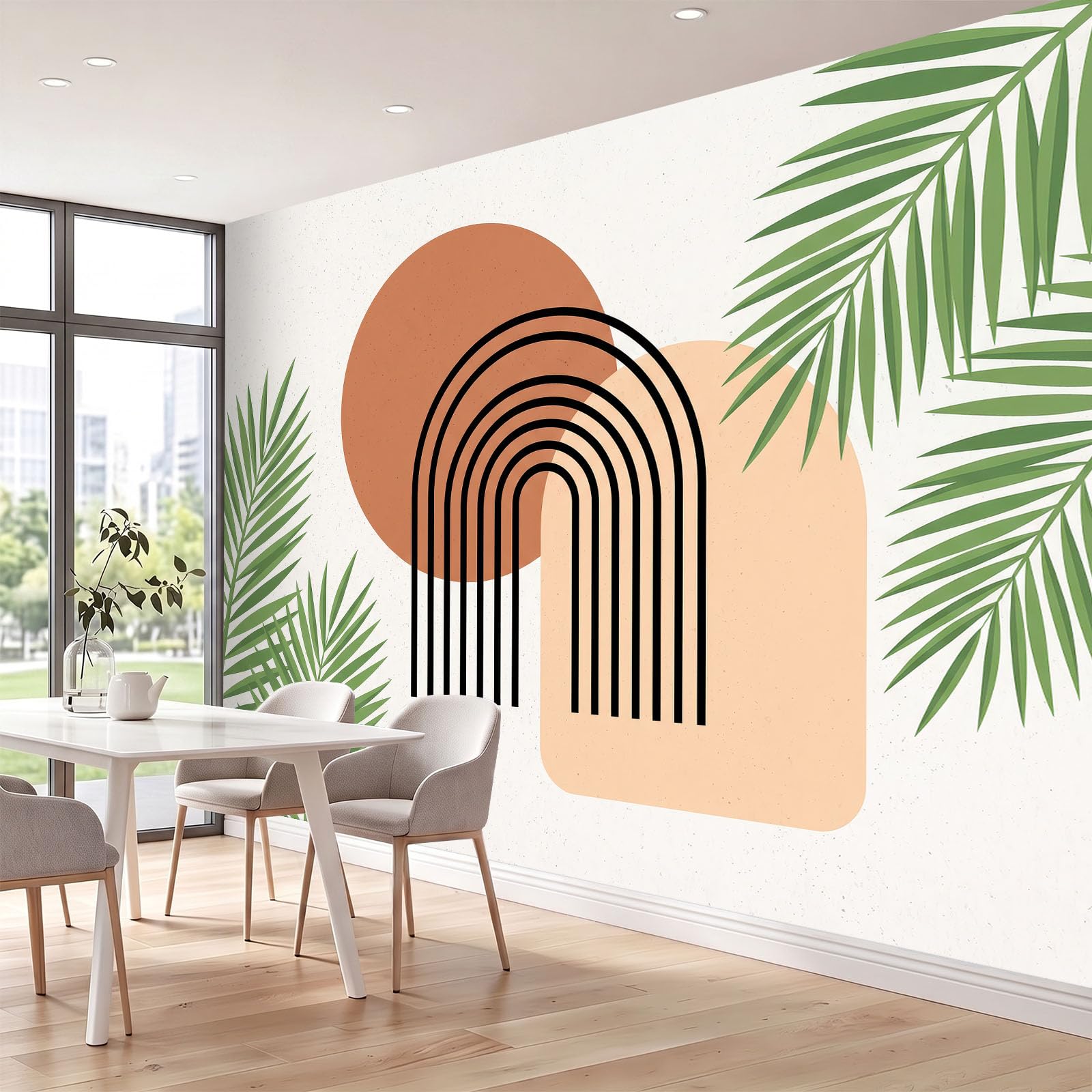 Vlies Fototapete 250 x 175 cm Modern Geometrisch Wand Tapete