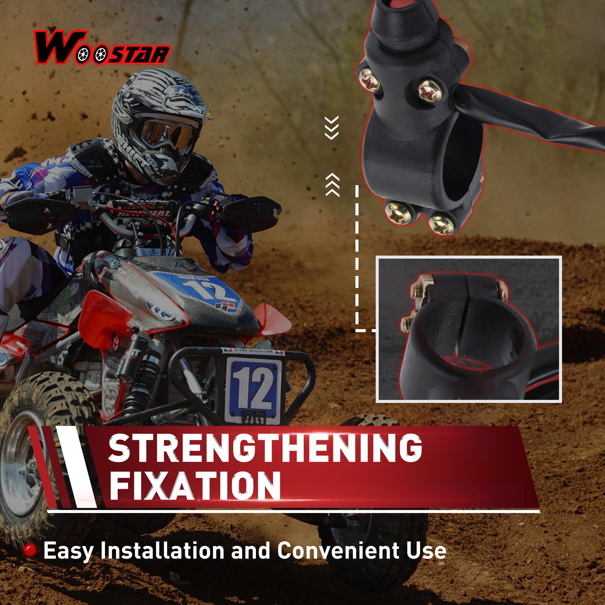 WOOSTAR 37.8" Câble D'accélérateur Remplacement Pour Apollo RFZ 125cc 50cc 70cc 110cc Dirt Pit Bike