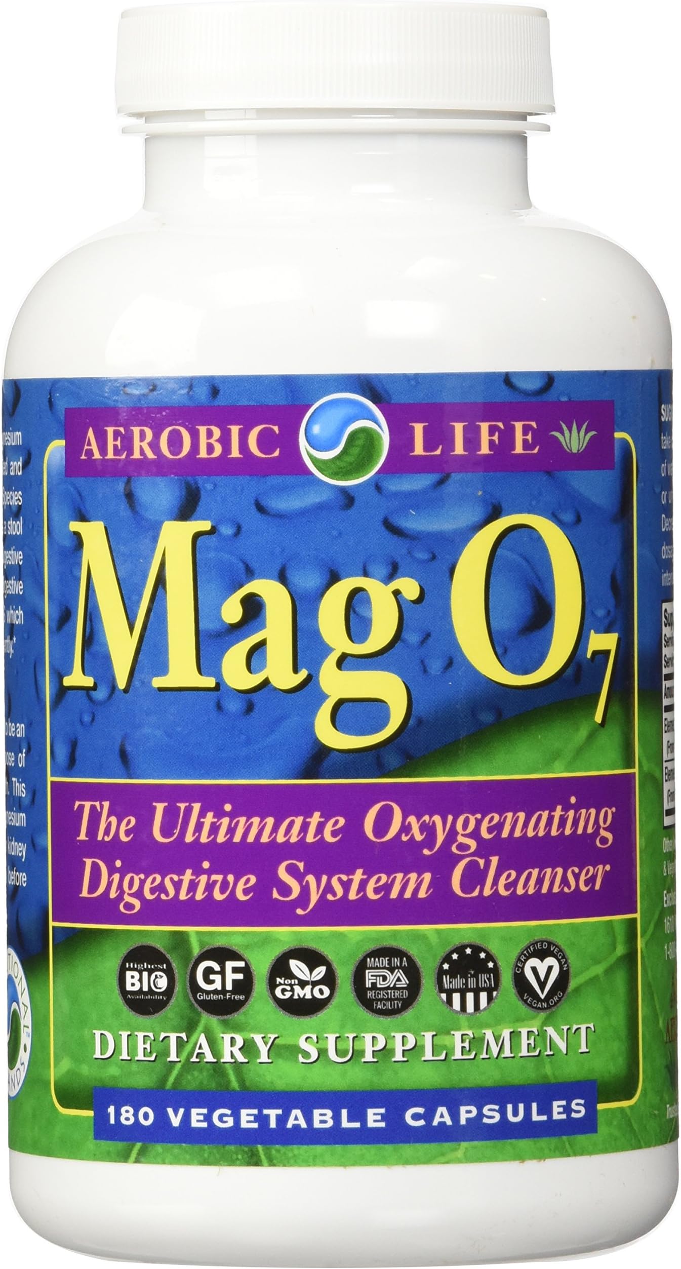 MAG 07 Oxygen Digestive System Cleanser Capsules 360