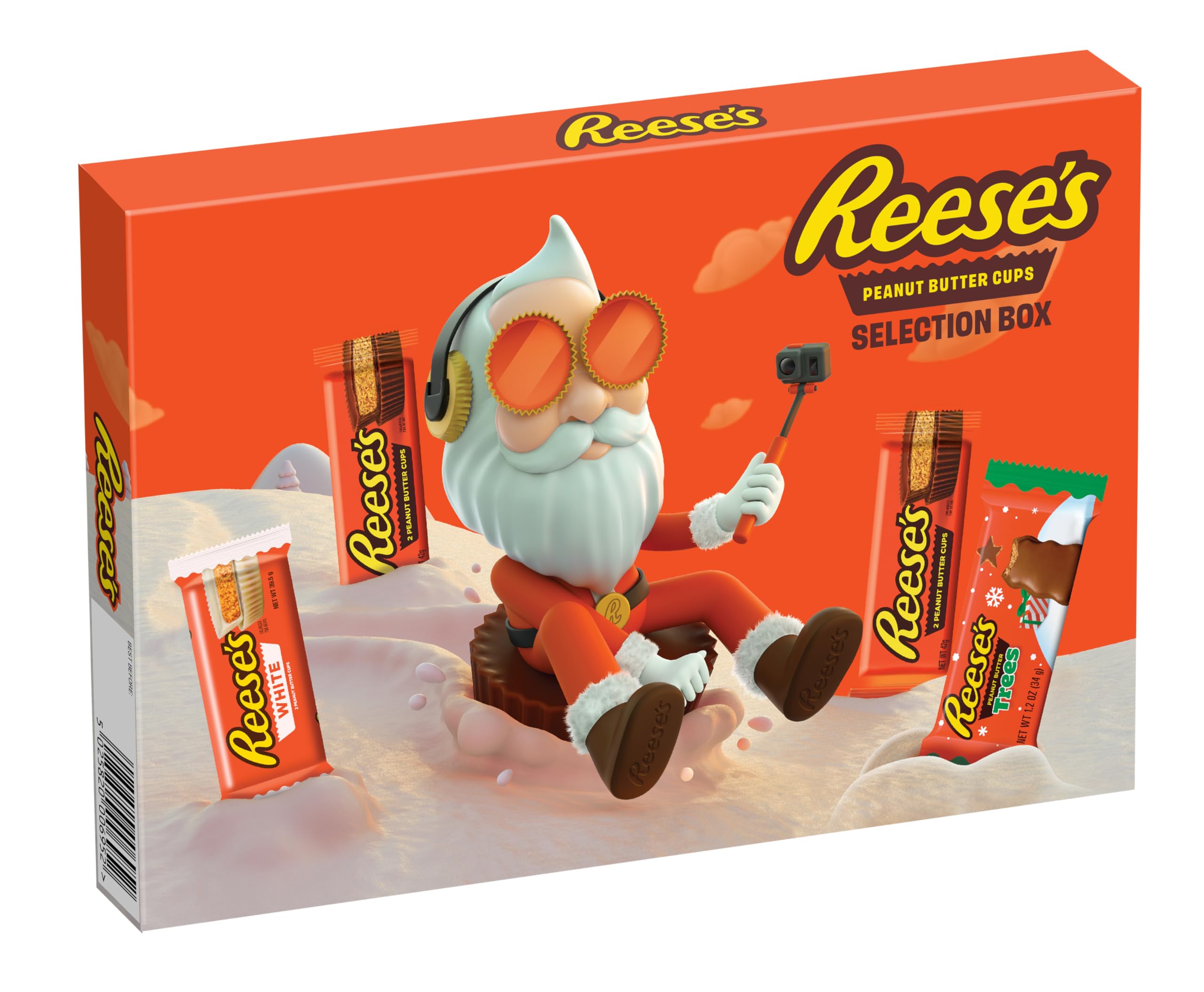 Chocolate and Peanut Butter Selection Box, 157g