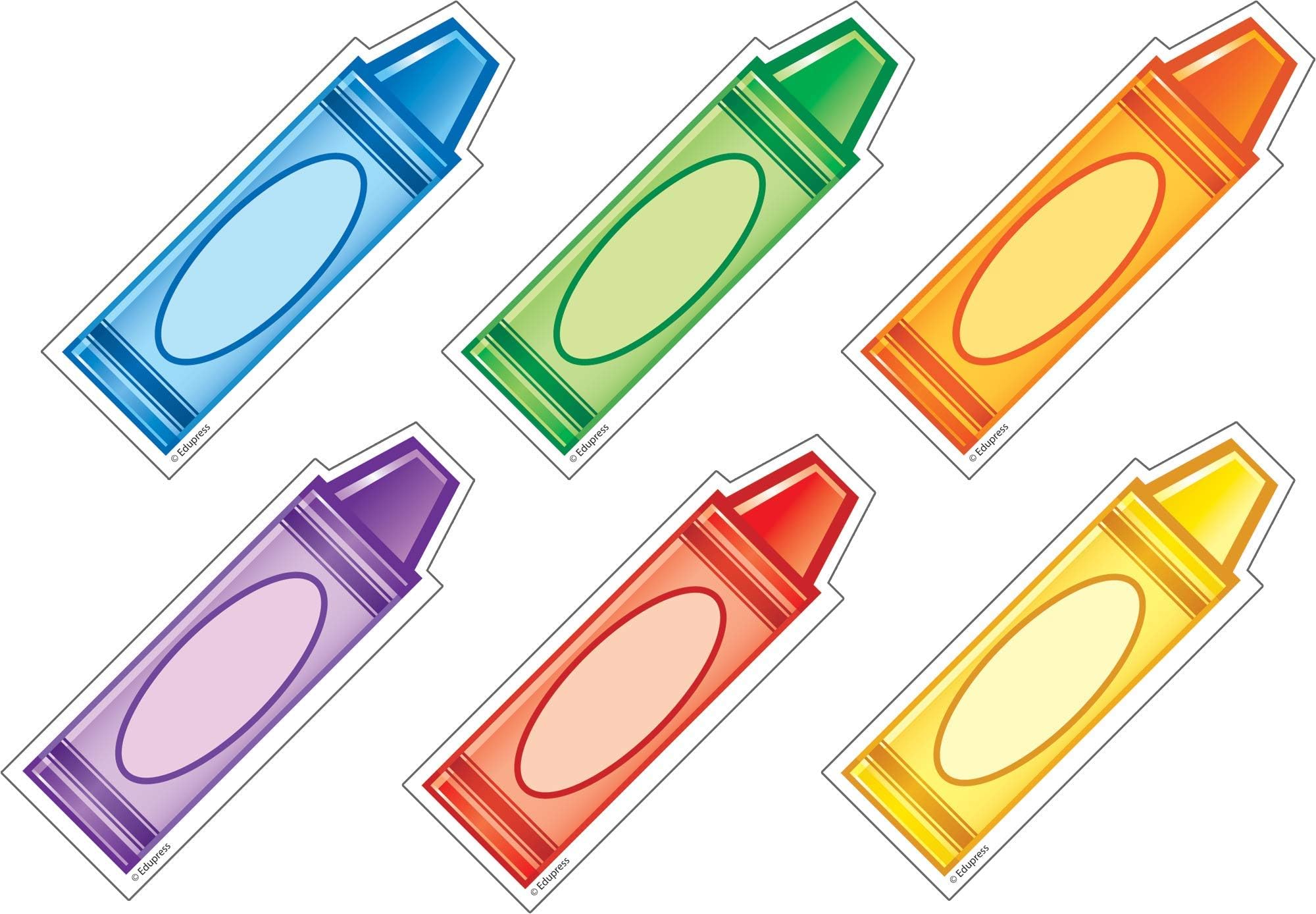 Edupress Crayons Mini Accents (EP62664)