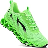 KundorkSneakers Men's Blade Running Shoes - Comfortable Mesh Walking Sneakers Non-Slip Athletic Trainers for Sports & Casual