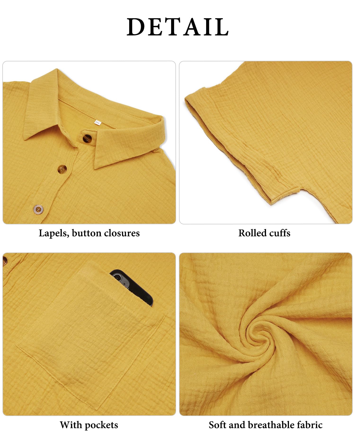 VEVESMUNDO Abito estivo da donna, a maniche corte, in cotone, lino, in mussola, in lino, da spiaggia, casual, lunghezza al ginocchio, con tasche