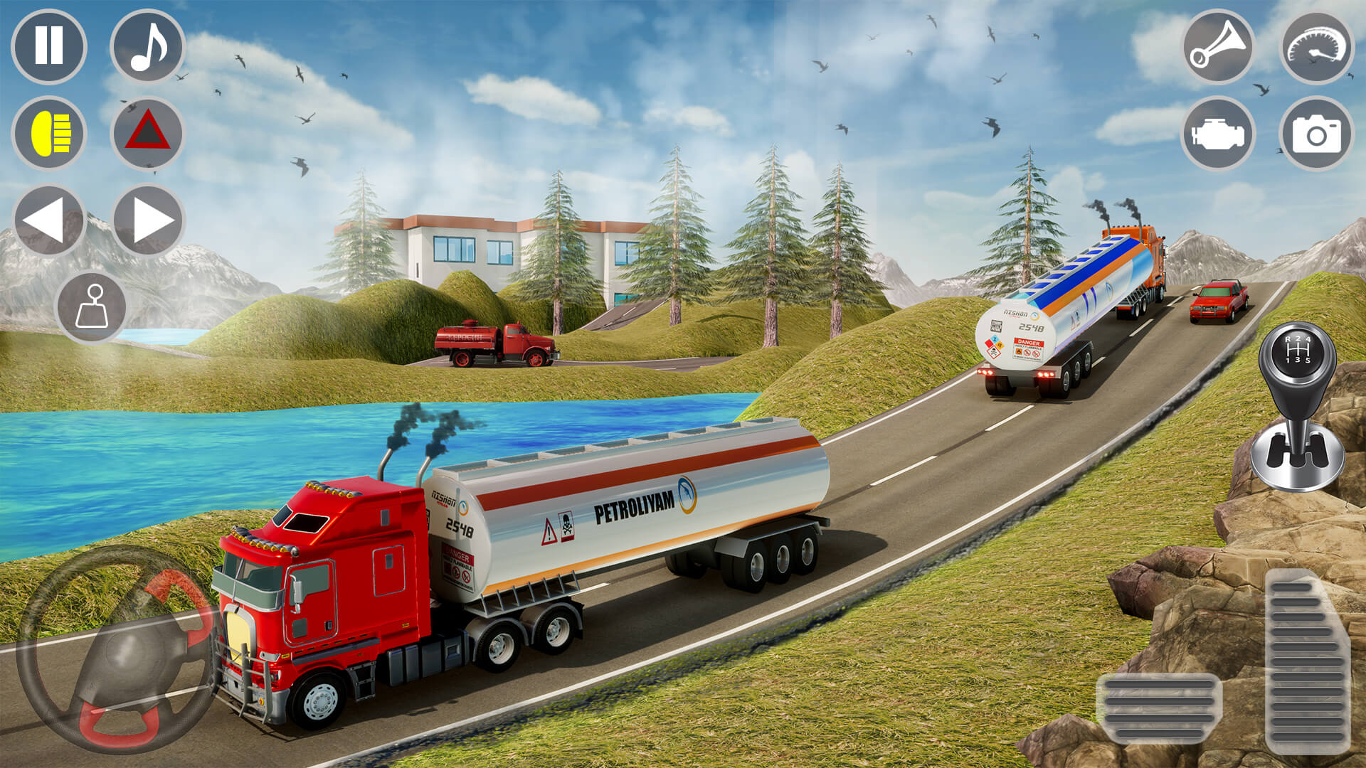 Oil Tanker Truck Driving Simulator 3D Real Fuel Transporter Truck