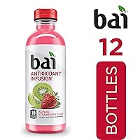 Vista 7 de Bai Kupang Strawberry Kiwi - Bebida con infusión antioxidante, botella de 18 onzas líquidas (paquete de 12)