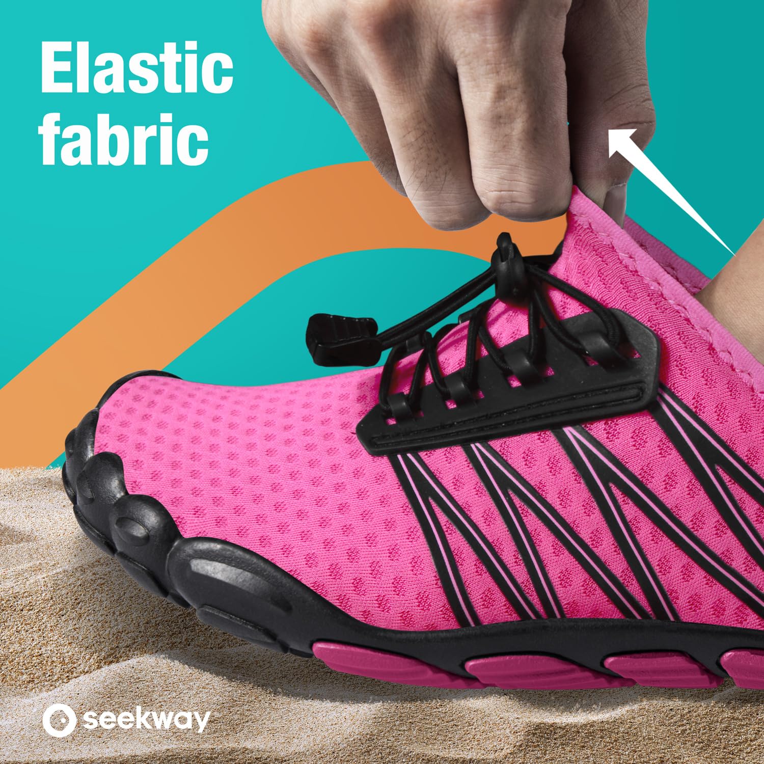SEEKWAY Zapatos de Agua Hombre Mujer Adulto Calcetín de Secado Rápido Descalzo para Playa Nadar Río Piscina Lago Senderismo Kayak Surf SP001