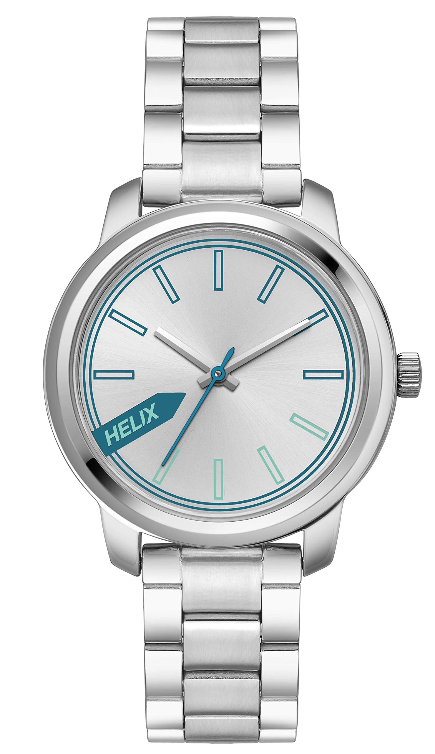 Helix Analog Silver Dial Womens Watch-TW048HL01 (B08X3PK3LM) Amazon Price History, Amazon Price Tracker