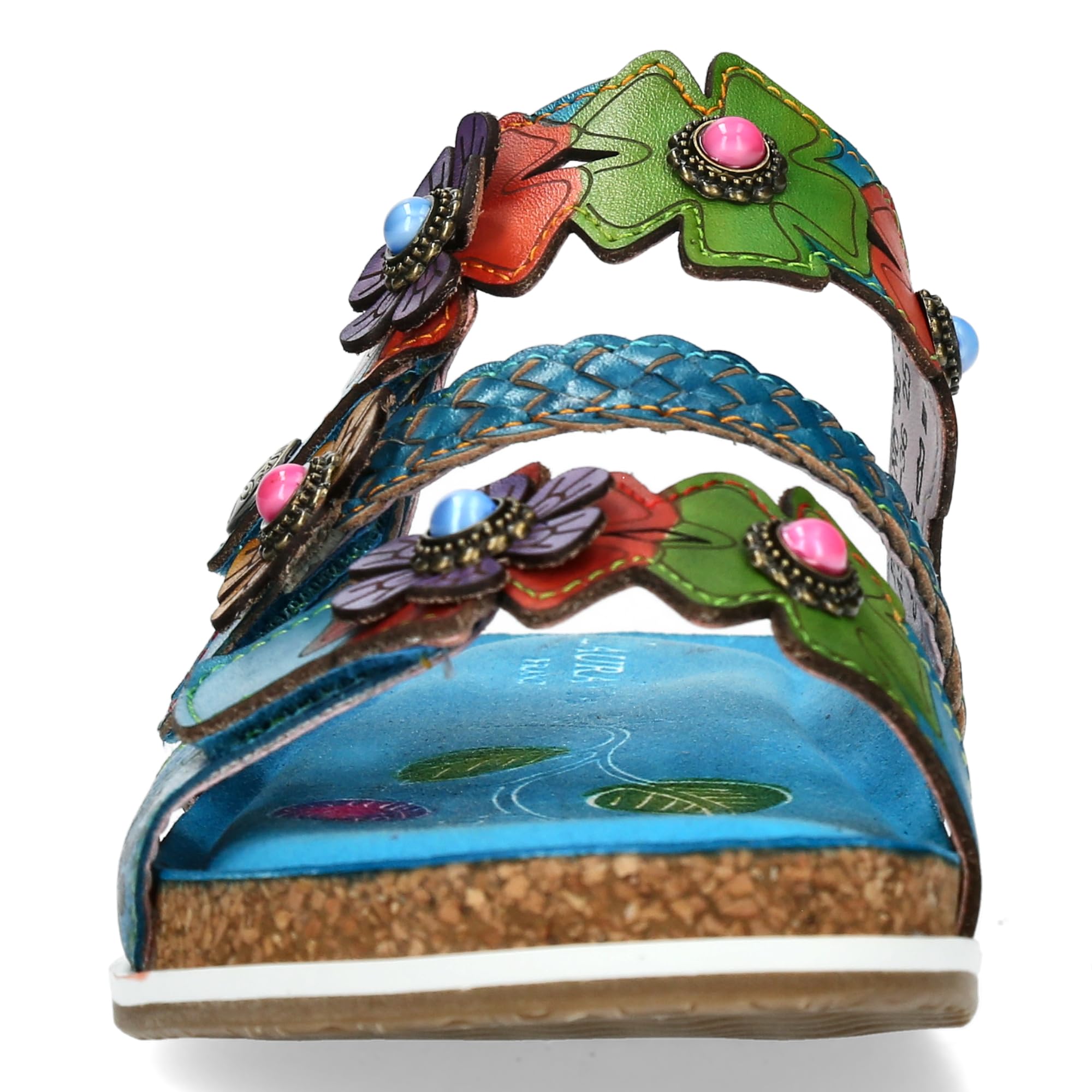Laura Vita Mules Laura Vita BRCYANO 36 Femme Bleu