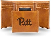 Vista 89 de NCAA Rico Industries - Billetera triple grabada con láser, con grabado láser, accesorio para hombre