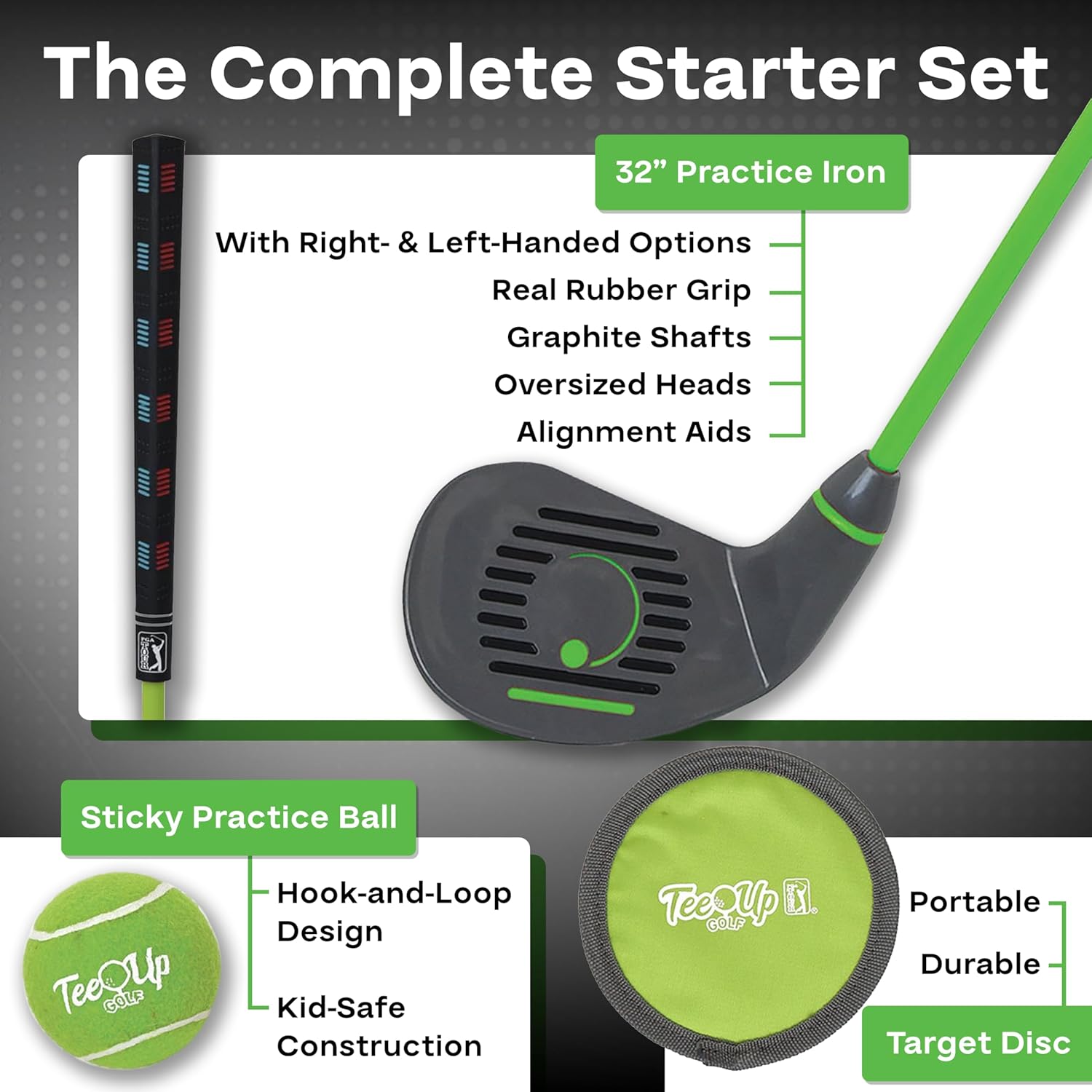 PGA Tour Tee-Up 3-Piece Set